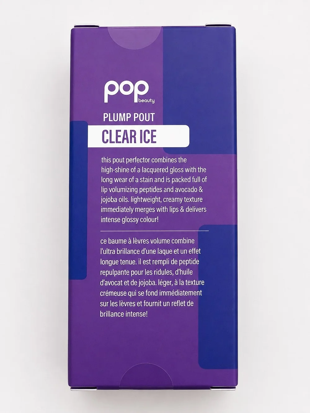 Pop Beauty Plump Pout Lip Plumper - Clear Ice